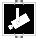 Symbol kameraovervåkning