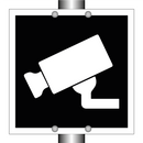 Symbol kameraovervåkning
