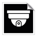 Symbol kameraovervåkning