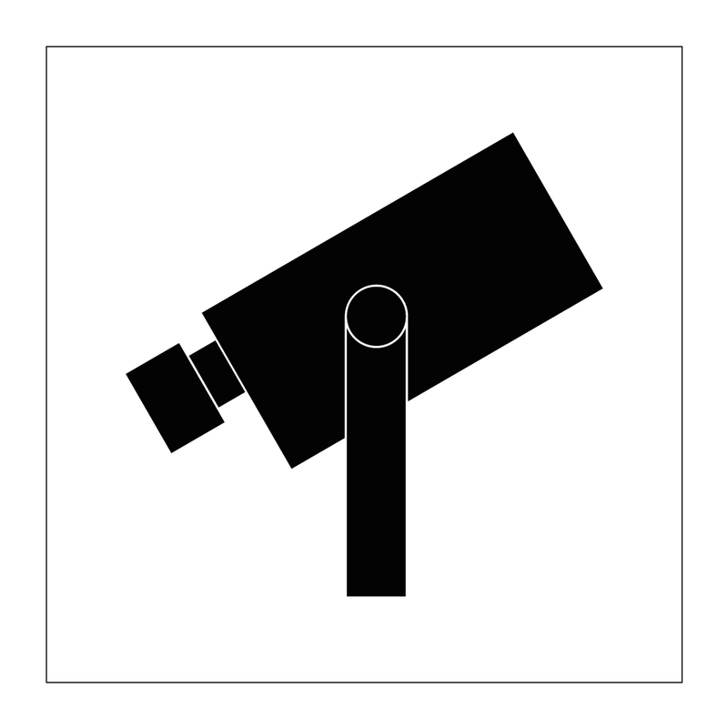 Symbol kameraovervåkning