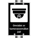 Området er kameraovervåket 24T