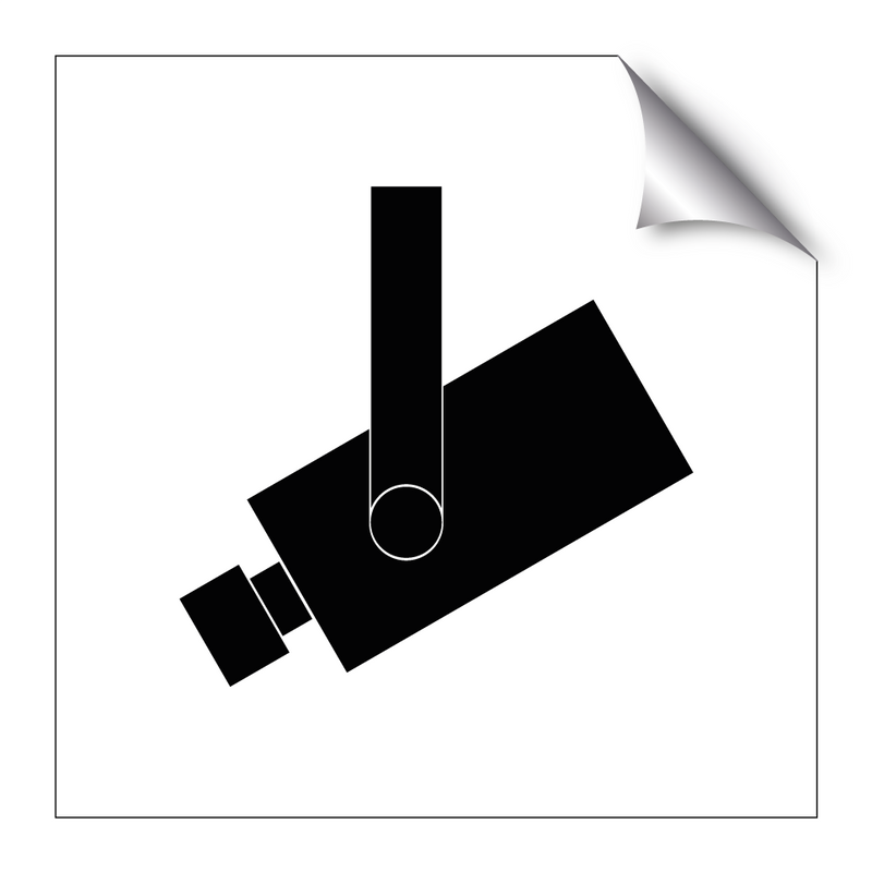 Symbol kameraovervåkning