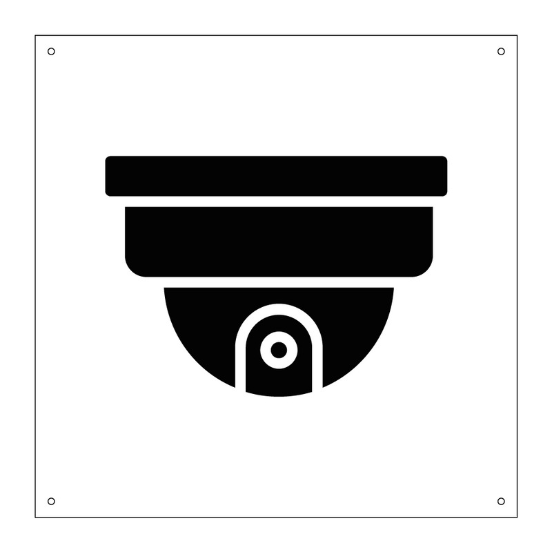 Symbol kameraovervåkning