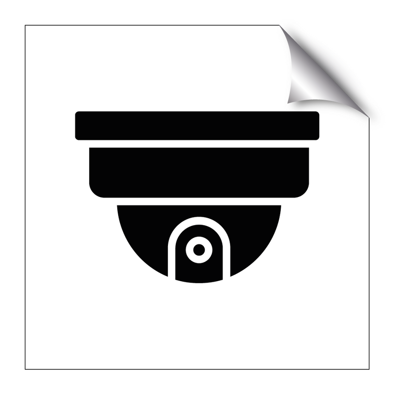 Symbol kameraovervåkning