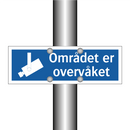 Området er overvåket