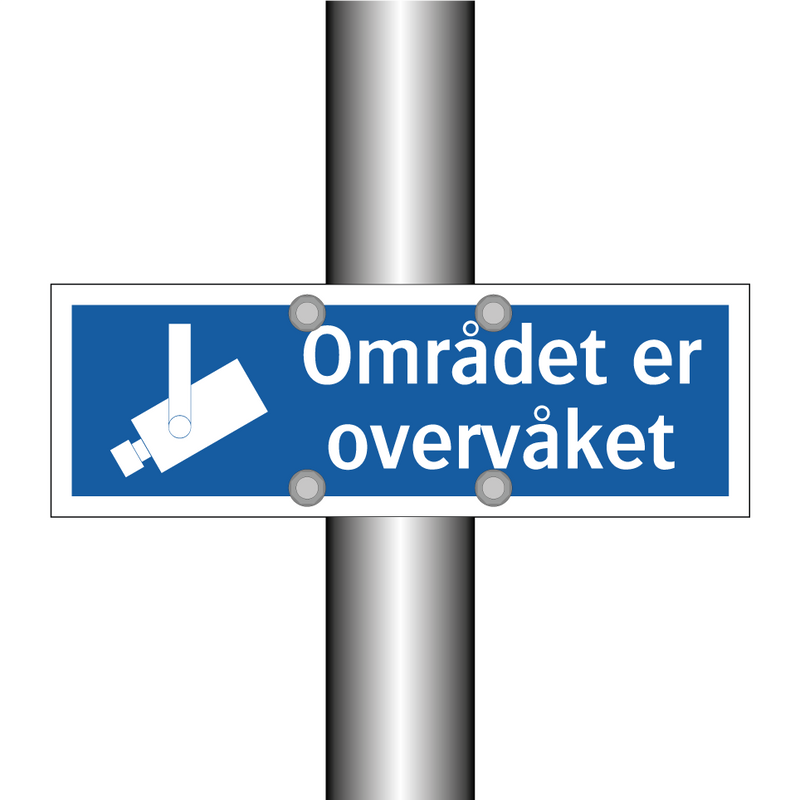 Området er overvåket