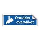 Området er overvåket
