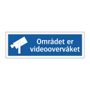 Området er videoovervåket