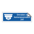 Området er kameraovervåket 24T