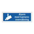 Alarm med kameraovervåkning
