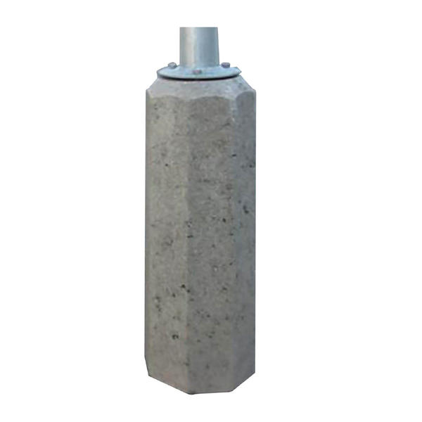Betongfundament for nedgraving