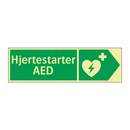 Hjertestarter AED høyre