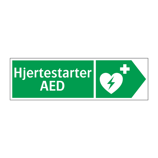 Hjertestarter AED høyre