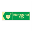 Hjertestarter AED venstre