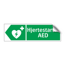 Hjertestarter AED venstre