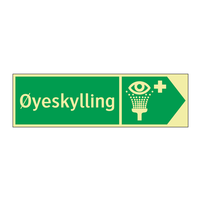 Øyeskylling høyre