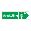 Øyeskylling høyre