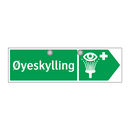Øyeskylling høyre