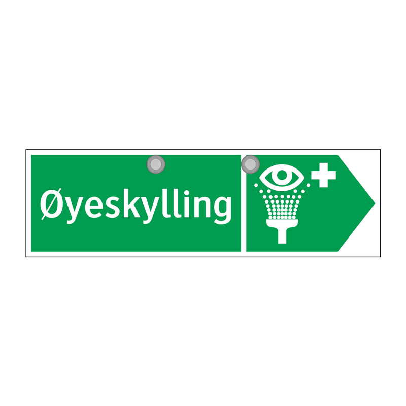Øyeskylling høyre