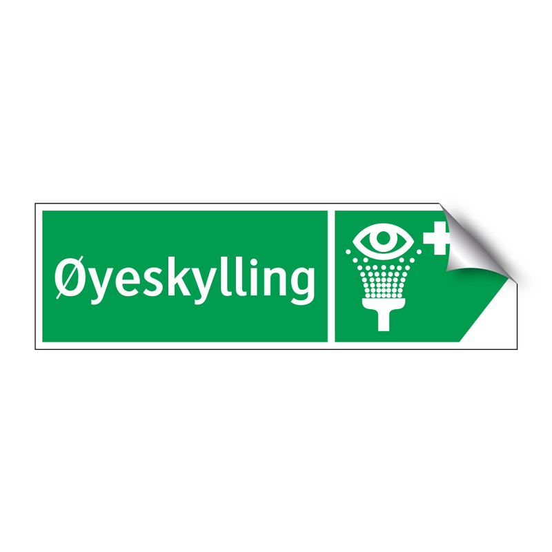 Øyeskylling høyre