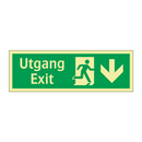 Utgang exit ned