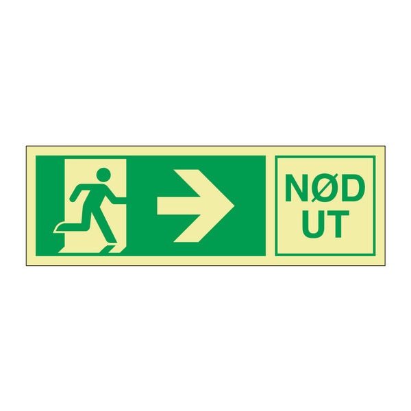Nødut høyre