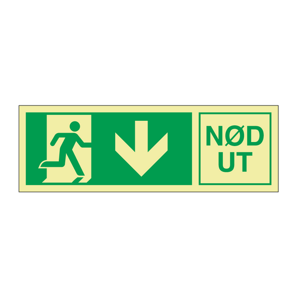 Nødut ned