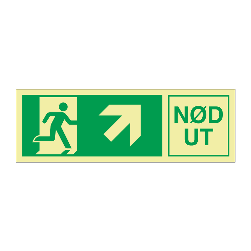 Nødut høyre opp