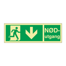 Nødutgang ned