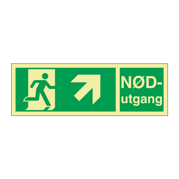 Nødutgang høyre opp