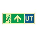UT Nødutgang opp
