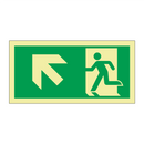 Nødutgang venstre opp