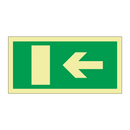Nødutgang venstre