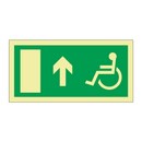 Nødutgang handicap pil opp