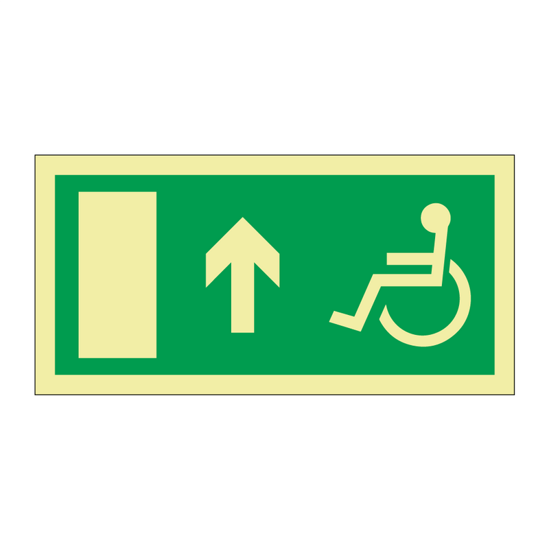 Nødutgang handicap pil opp & Nødutgang handicap pil opp & Nødutgang handicap pil opp