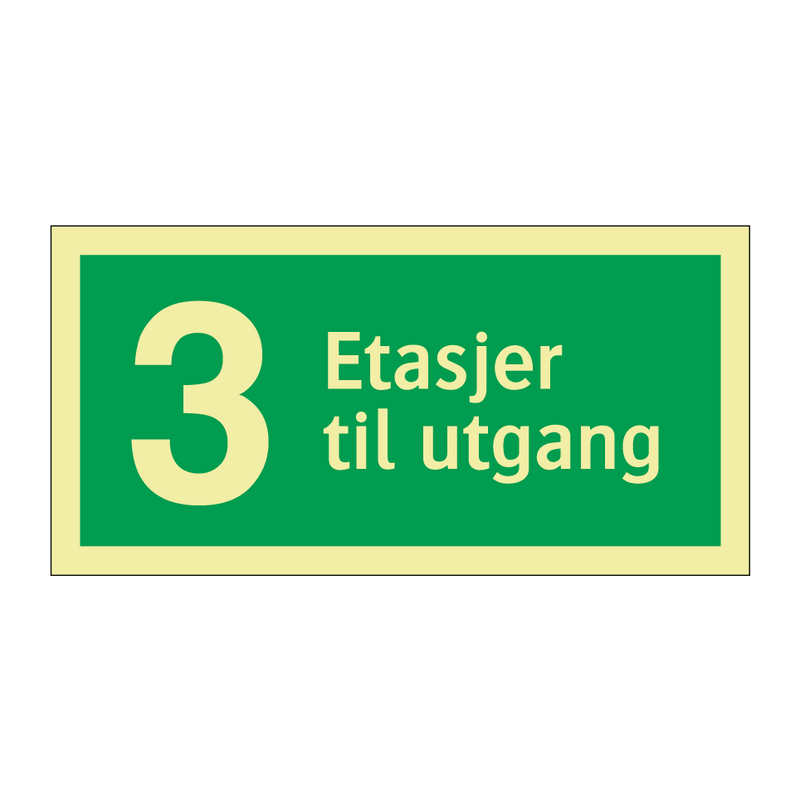 3 Etasjer til utgang & 3 Etasjer til utgang & 3 Etasjer til utgang & 3 Etasjer til utgang