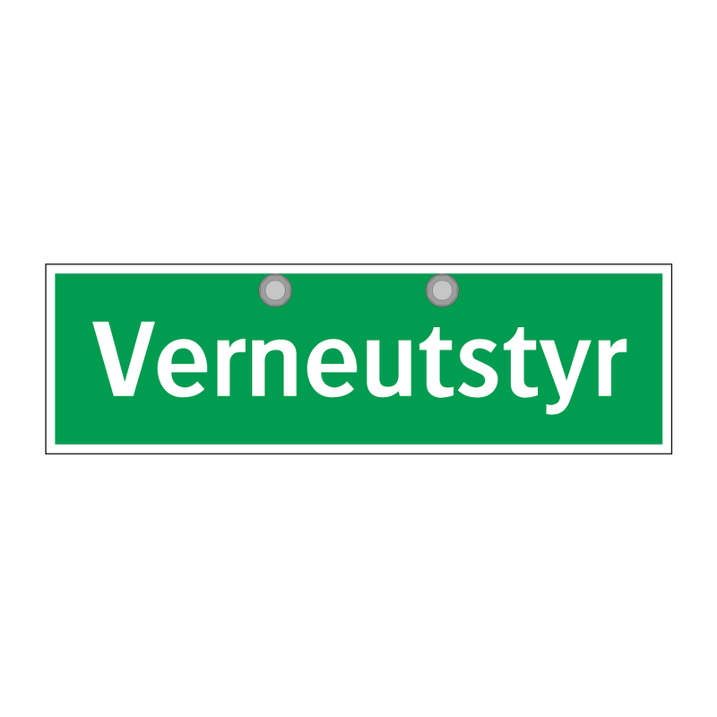 Verneutstyr