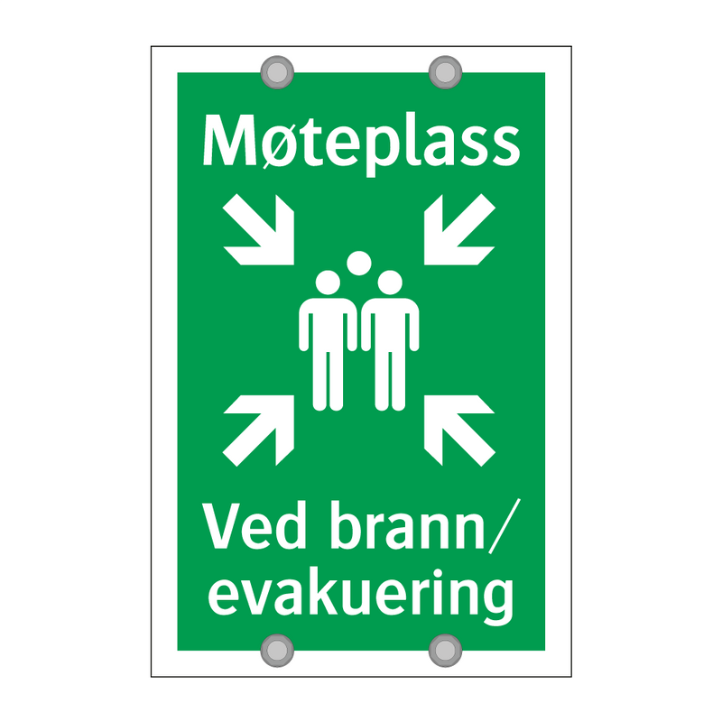 Møteplass Ved brann evakuering