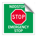 Nødstopp Emergency stop