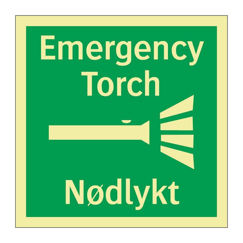 Emergency torch Nødlykt & Emergency torch Nødlykt & Emergency torch Nødlykt