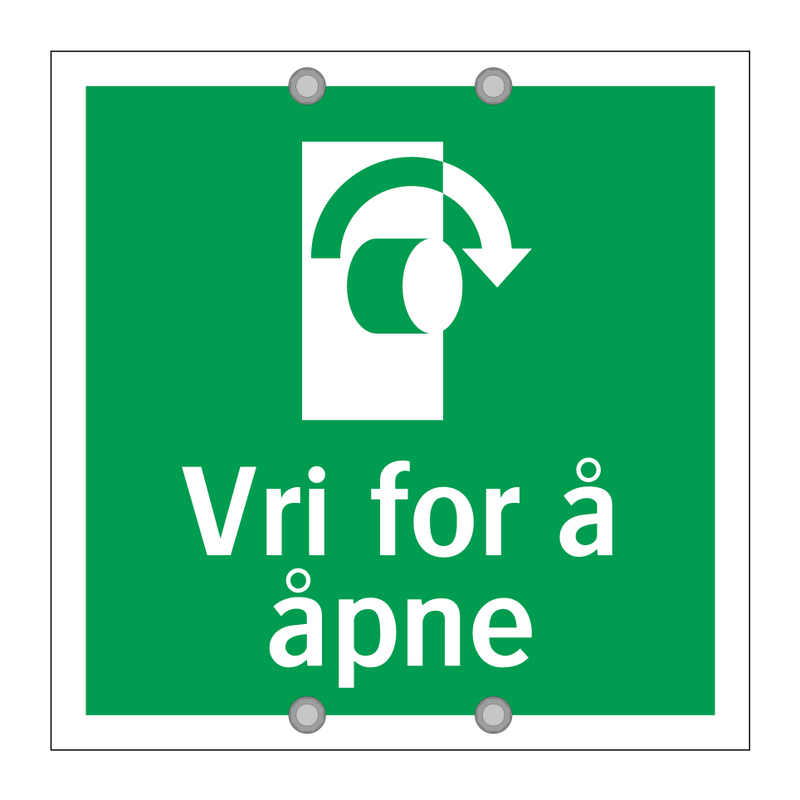 Vri for å åpne