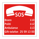 SOS telefonnummer