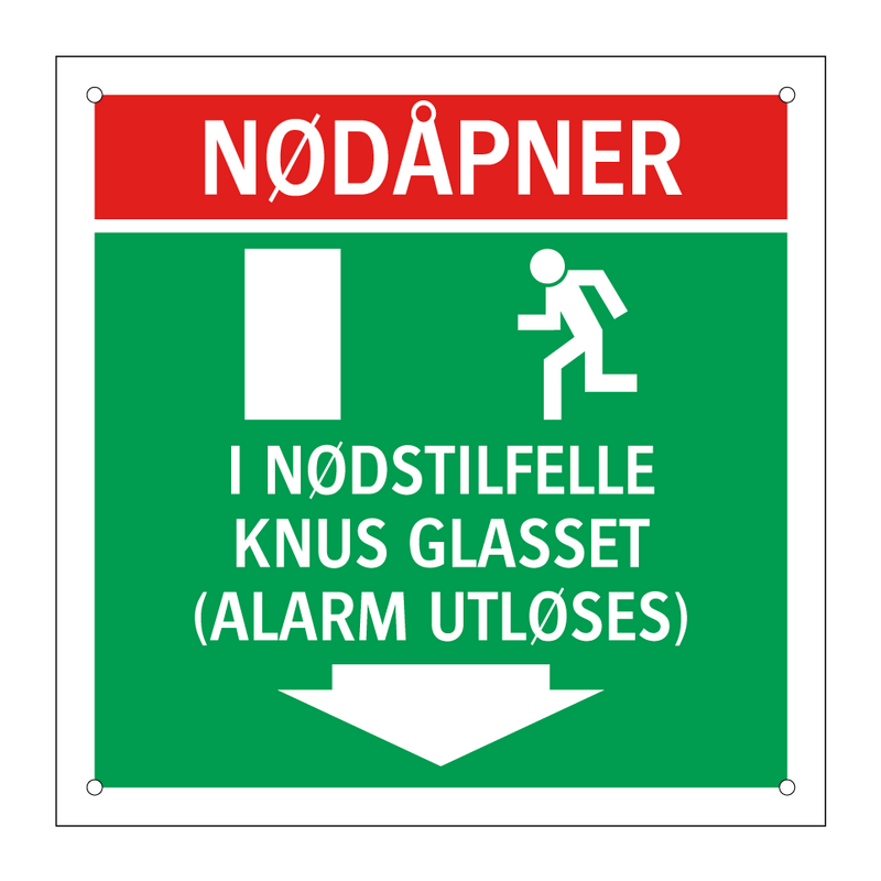 Nødåpner i nødstilfelle knus glasset & Nødåpner i nødstilfelle knus glasset