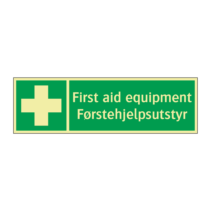 First aid equipment Førstehjelpsutstyr & First aid equipment Førstehjelpsutstyr