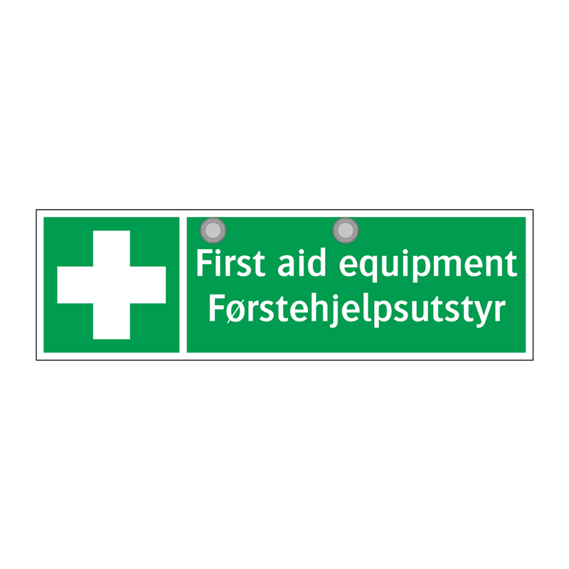 First aid equipment Førstehjelpsutstyr & First aid equipment Førstehjelpsutstyr