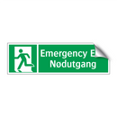 Emergency Exit Nødutgang