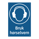 Bruk hørselvern