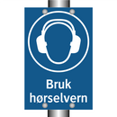 Bruk hørselvern