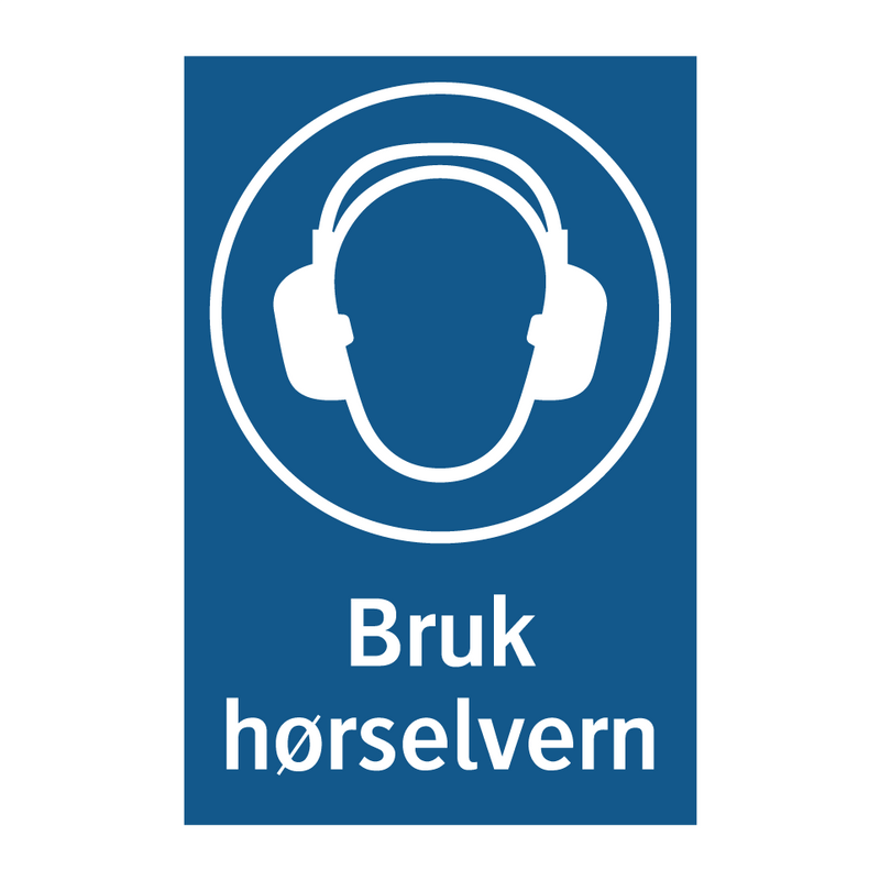 Bruk hørselvern