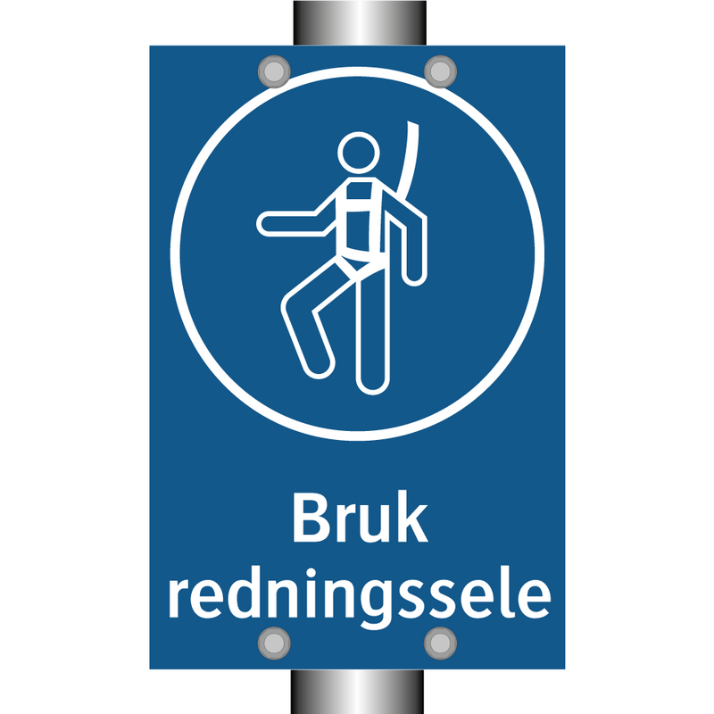 Bruk redningssele
